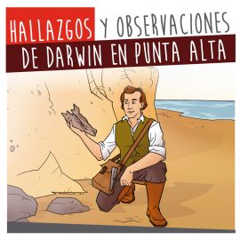 Hallazgos y observaciones de Darwin en Punta Alta.